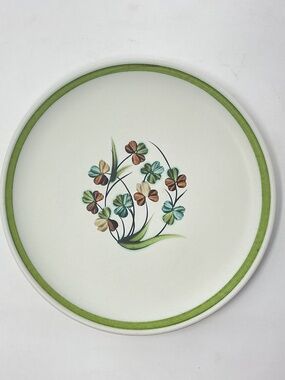 Denby Shamrock (retired) Stoneware Salad Luncheon Side Plate (5 available)